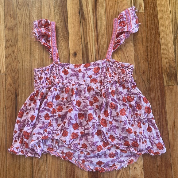 Free People Cotton Nala Floral Babydoll Tank - Picture 5 of 13